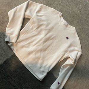 Champion crewneck white small